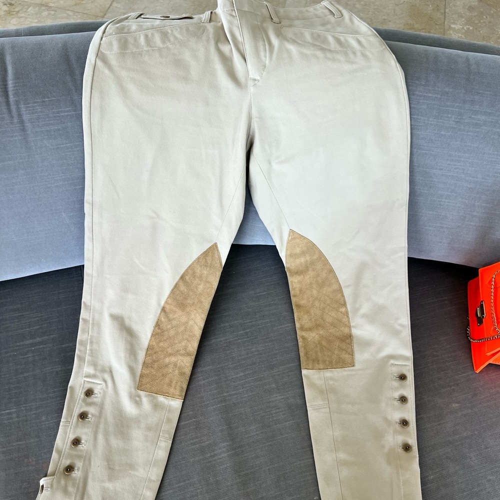 Ralph Lauren Suede Pant